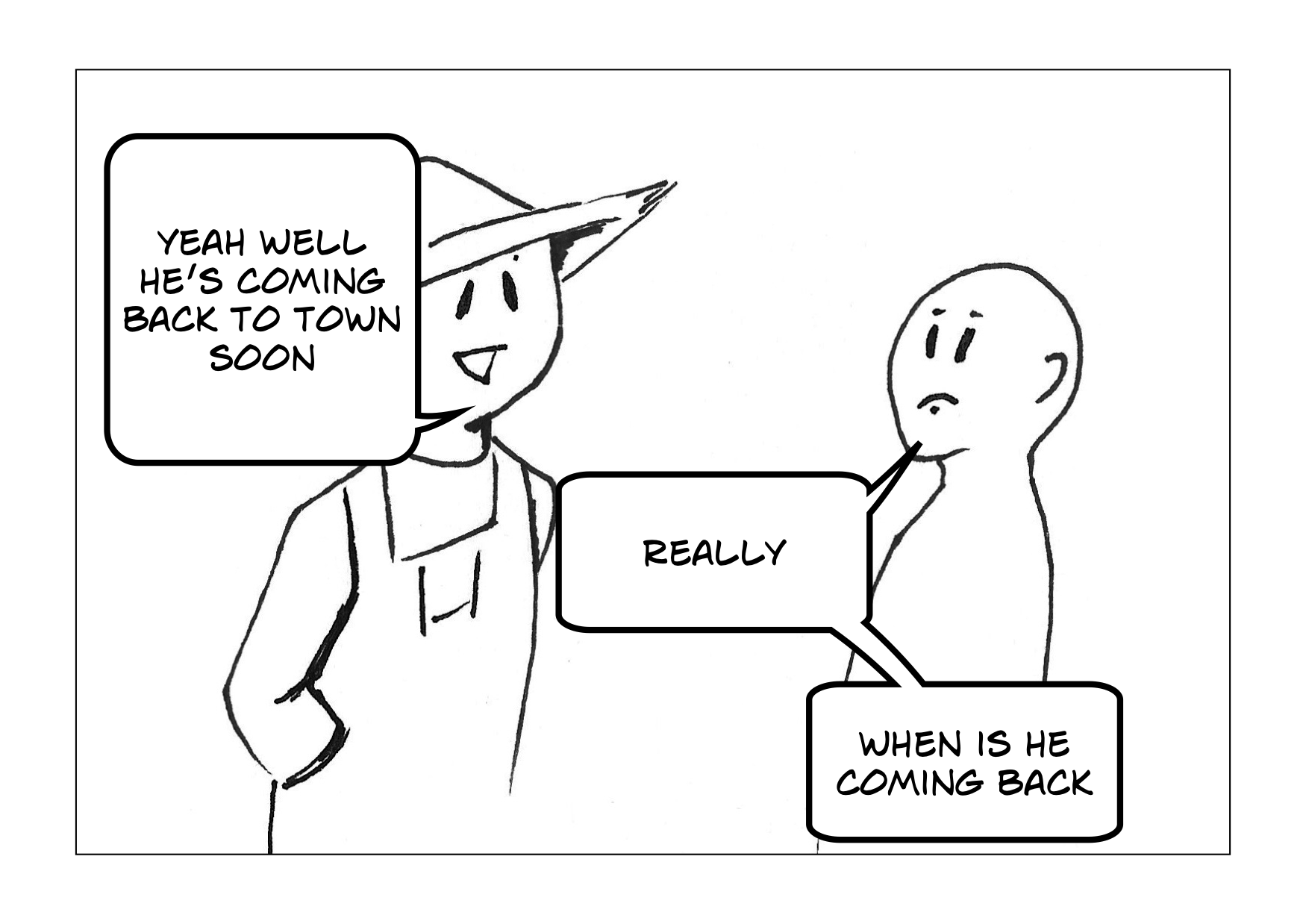 trouble